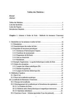 Antennes à ondes de fuite uniforme et à revêtement diélectrique