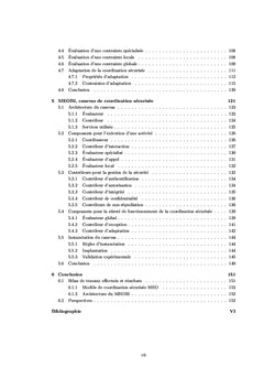 Coordination securisee des services