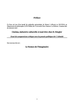 Le Nomos de l'Imaginaire