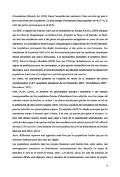Facteurs de recrudescence des inondations du Niger au Bénin