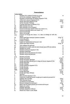 Modélisation des Dégradations d'Energie dans l'Industrie du Ciment