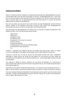 L'audit de performance, quel impact sur la realisation d'un projet?