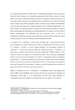 Les droits et libertés fondamentaux dans les Constitutions tunisiennes
