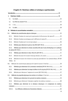 Élaboration des nouveaux liants hydrauliques écologiques et durables