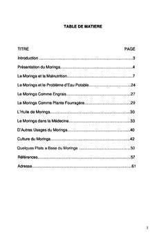 Le Moringa Oleifera, un Arbre Qui Fait Tout