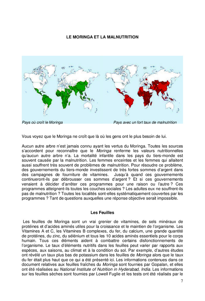 Le Moringa Oleifera, un Arbre Qui Fait Tout
