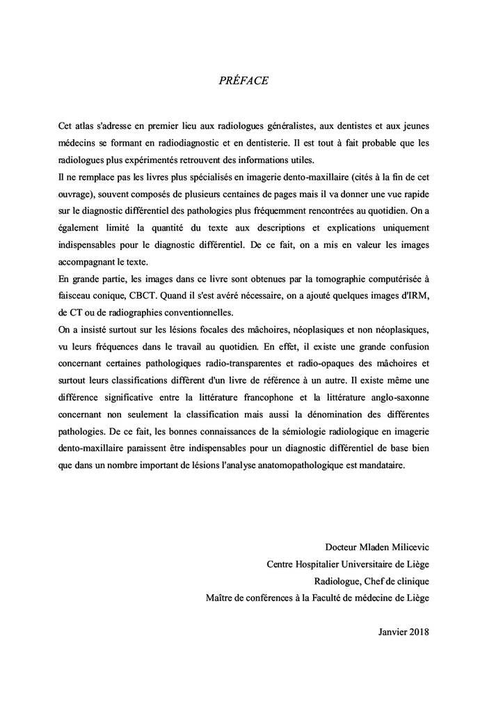Atlas de diagnostic différentiel rapide en imagerie dento-maxillaire