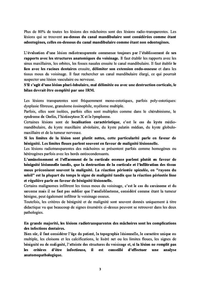 Atlas de diagnostic différentiel rapide en imagerie dento-maxillaire