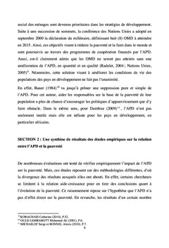 Aide publique au Développement et pauvreté au Niger