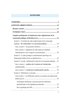 Partenariat Public Privé et concession dans l'UEMOA