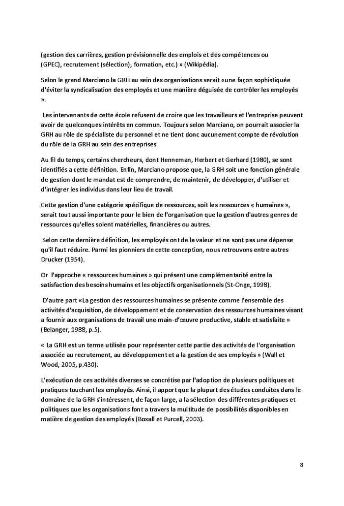 L'impact des pratiques RH sur la performance organisationnelle des PME