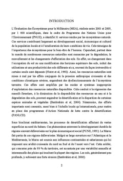 La désertification au Maroc