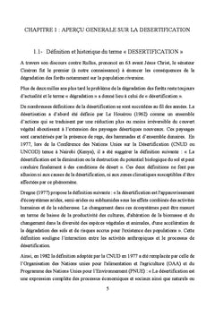 La désertification au Maroc