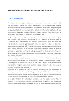 Analyse spatiale des stratégies de distribution des produits SIDWAYA