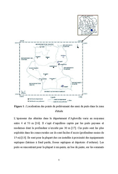 Qualité et vulnérabilité des eaux d'aquifère d'altérites à Agboville
