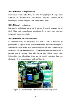 Qualité et vulnérabilité des eaux d'aquifère d'altérites à Agboville