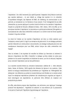 Relations entre innovation, productivité et exportation