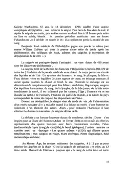 Le sang,du mythe à la réalité