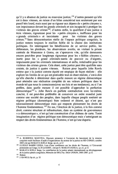 Redéfinir l'accès à la justice en République Démocratique du Congo