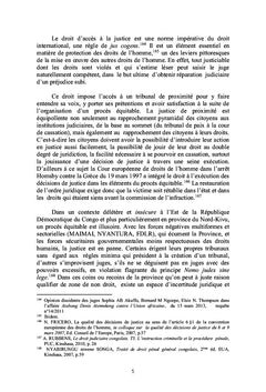 Redéfinir l'accès à la justice en République Démocratique du Congo