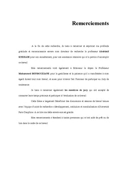 Ouverture et développement économique en Algérie