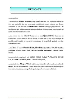 Analyse de la mise en oeuvre du Programme Agropole