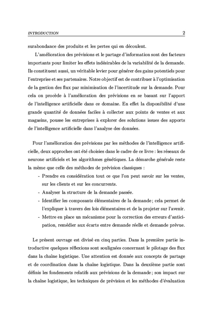 Intelligence artificielle et prévisions dans la chaîne logistique