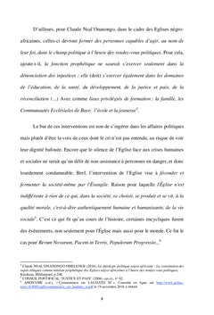 Lecture synoptique de l'enseignement social du Pape François