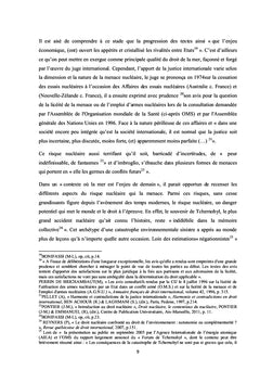 Le Droit de la Mer à L'Épreuve du Risque Nucléaire