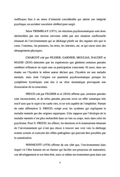 Le stress psycho-traumatique et maladies psychosomatiques
