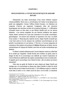 Redécouvrir Madame Bovary de G. Flaubert