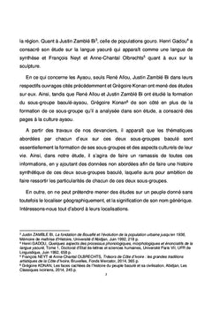 Yaouré et Ayaou, deux sous-groupes baoulé aux destins différents