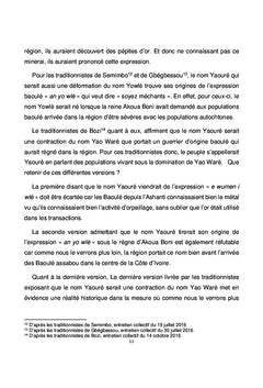 Yaouré et Ayaou, deux sous-groupes baoulé aux destins différents