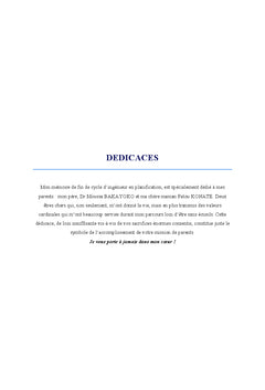 La problématique de la priorisation des actions de développement