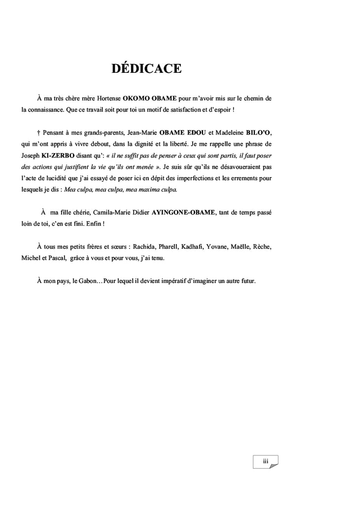 Décentralisation et reconstruction de l'État gabonais