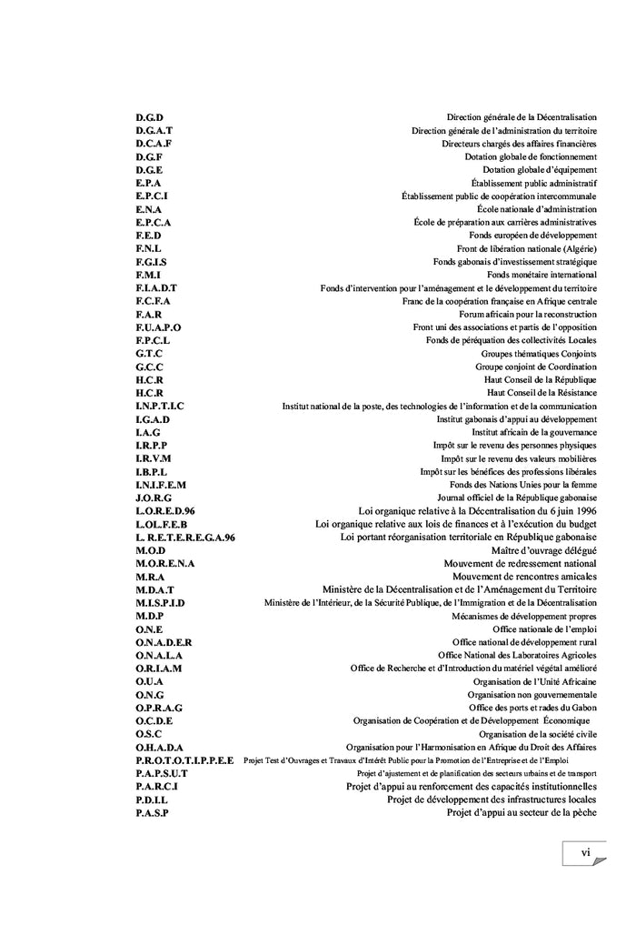 Décentralisation et reconstruction de l'État gabonais