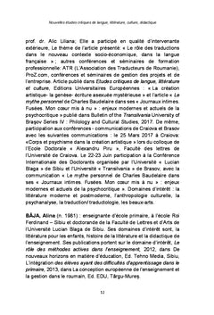 Nouvelles études critiques de langue, littérature, culture, didactique