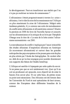 Tendances actuelles des études africaines