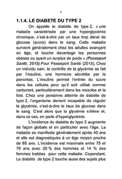 Connaissances des patients sur les facteurs de survenance de diabète