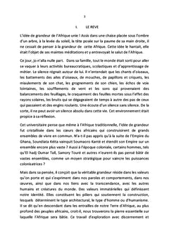 Mon rêve pour l'Union Africaine