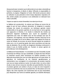 Mon rêve pour l'Union Africaine