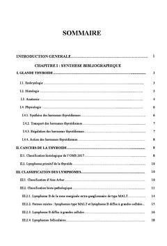Glande thyroïde : localisation primitive rare du lymphome