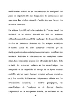Effets des dépenses budgétaires
