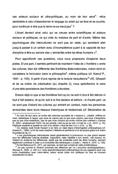 Malaise interculturel: Que peut la philosophie?