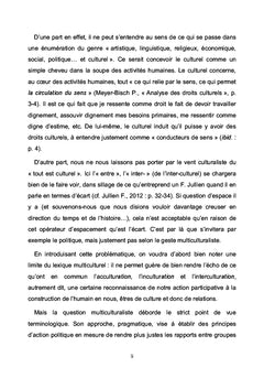 Malaise interculturel: Que peut la philosophie?