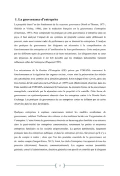 Gouvernance des EMF au Cameroun