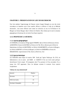 Réflexions sur les approches méthodologiques du français au Rwanda