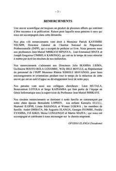 Stratégies de l'INPP face aux enjeux du développement à la base en RDC