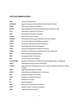Causes de la sous-notification en Pharmacovigilance au Cameroun