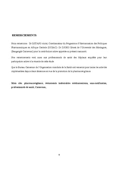 Causes de la sous-notification en Pharmacovigilance au Cameroun